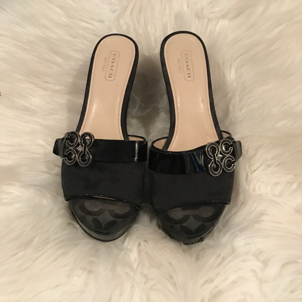 Coach Wedge Sandals
